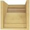 Ekena Millwork 10"W x 10"D x 10"H Wide Mayflower Rough Cedar Woodgrain TimberThane Corbel, Primed Tan CORUR10X10X10MAYRCPR - alternate 4